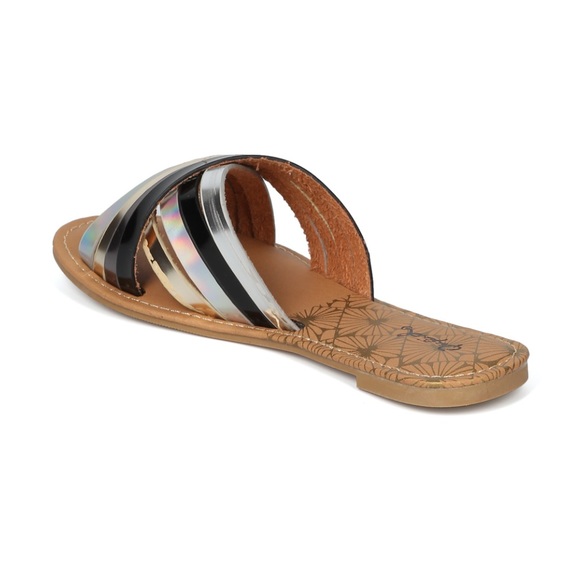 Qupid Athena sandals black new - Picture 4 of 4